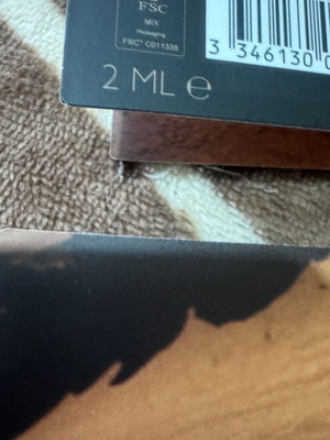 Terre d'Hermès Parfum mini perfume for men new 2 x 2ml