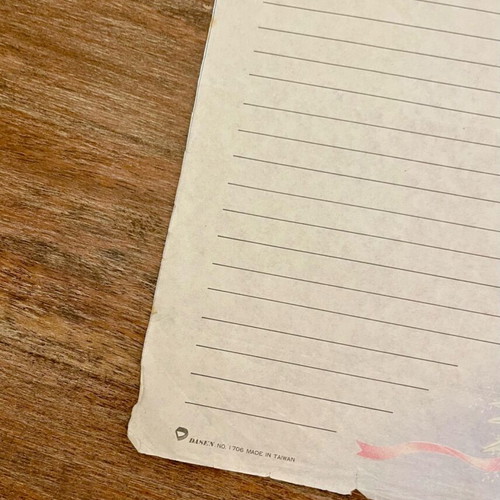 Vintage stationery set used from the 1990s
