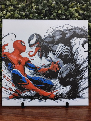 Spiderman VS Venom Hueforge
