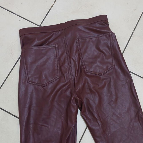 Pull & Bear leather pants like new, size L 40 12