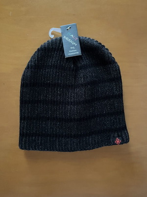 Winter hat Pg Accessories black size M new, warm, unused