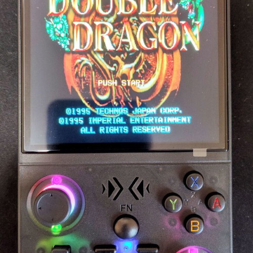 XF40V Retro Handheld Game Console Linux 4.0'' IPS Screen New