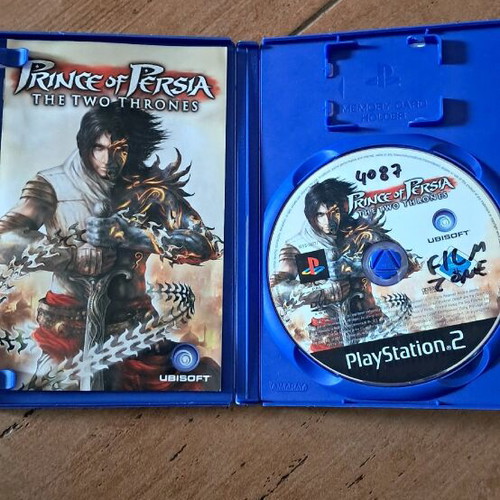 Prince of Persia The Two Thrones game used for PS2