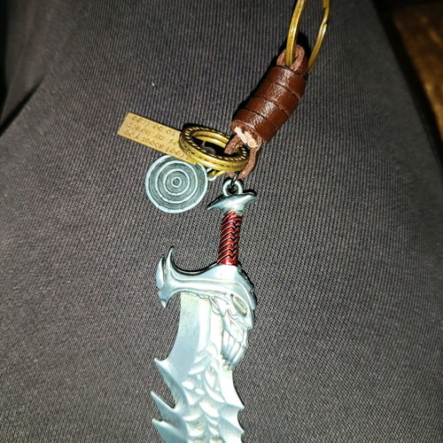God of War keychain like new