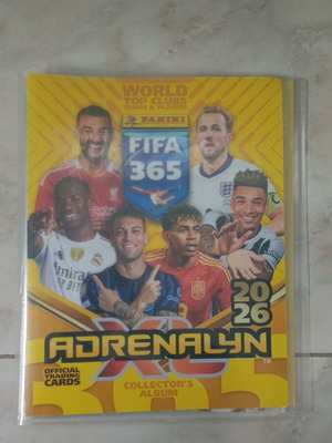 2026 Adrenalin album cards like new, set of 117 with album