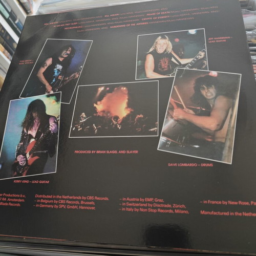 Slayer Hell Awaits βινύλιο LP άψογο metal