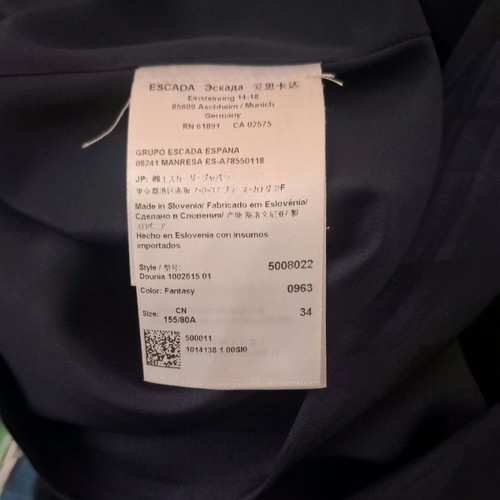 Escada Sport silk dress multicolored like new