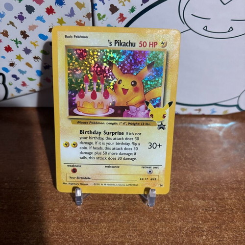 Pokemon card Pikachu Promo holographic new -  59,99 - Vendora.cy