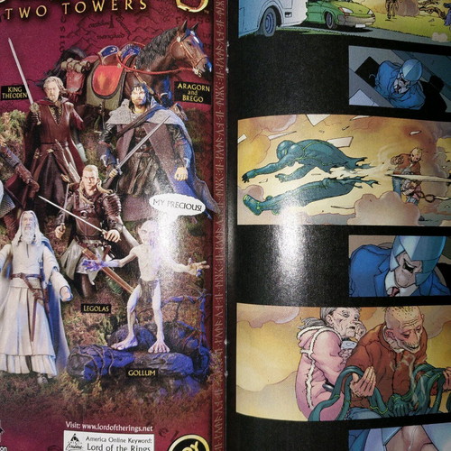 New X-Men #137 used with Frank Quitely signature
