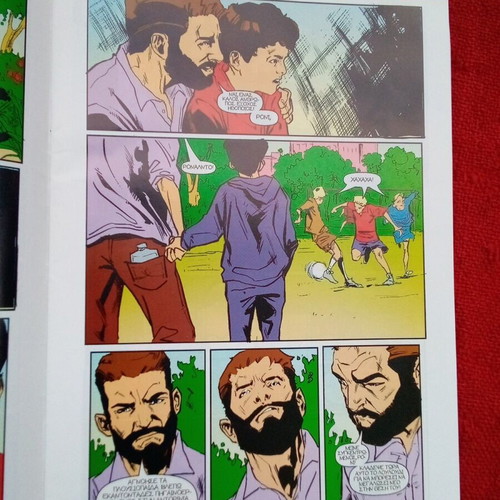 Ronaldo comic used, football