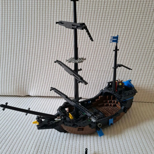 Lego Pirates Imperial Caribbean Clipper Ship used, custom