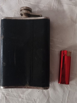 Φλασκί inox 240ml, μαύρο