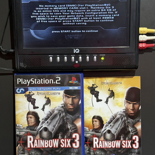Rainbow Six 3 PS2 game