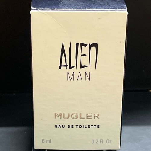 Mugler Alien Man mini perfume Eau de Toilette like new 6ml