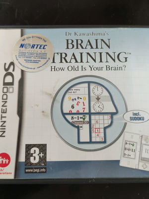 Dr. Kawashima's Brain Training Nintendo DS μεταχειρισμένο με manual