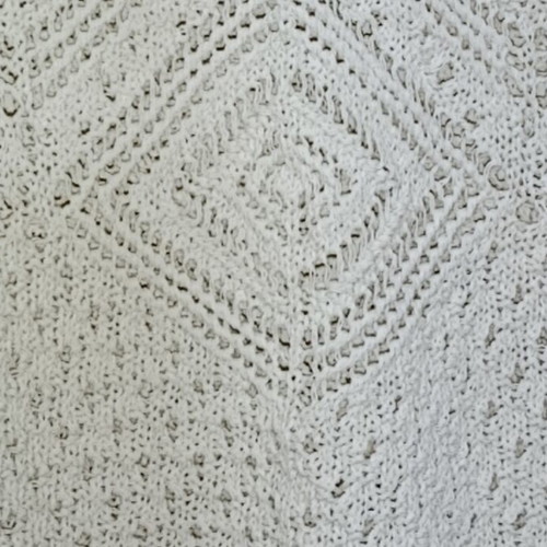 Zara sleeveless knitted blouse white new, size L