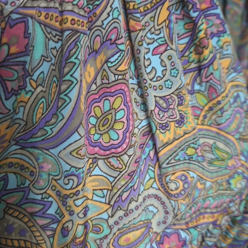 Boho dress with unique sleeves new, multicolor