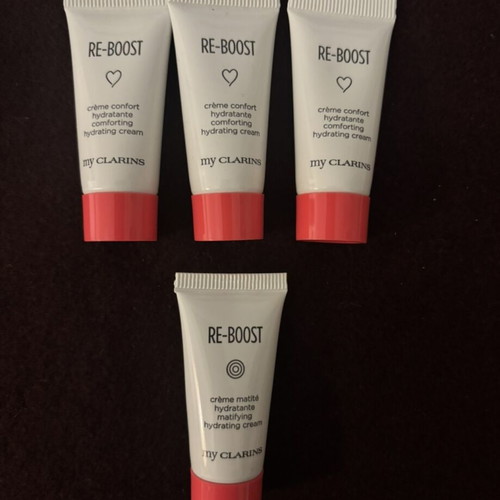 Clarins My Clarins Re-Boost set of 4 travel size 5ml new