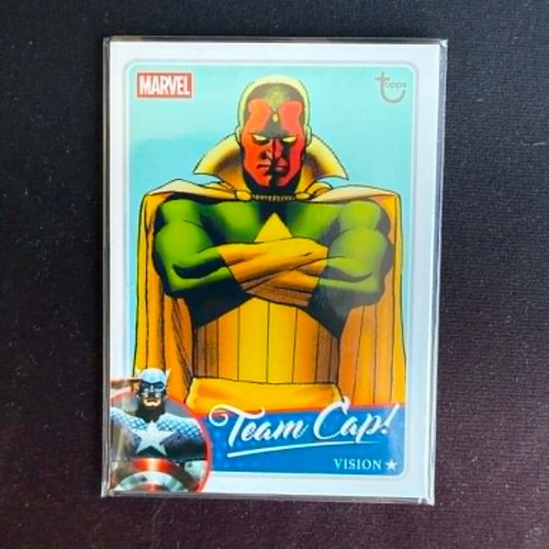 2026 Topps Marvel Brooklyn Collection Team Cap Vision Base #TC-25 new