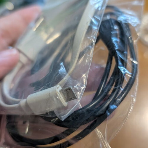 Micro USB cables used, pack of 3
