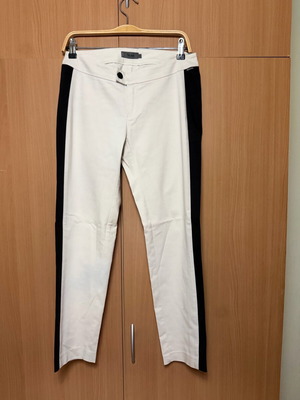 Toi&Moi pants like new, black and white with stripe