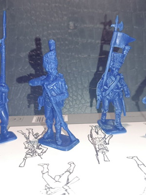 Napoleonic Wars French soldier toy soldiers 1/32