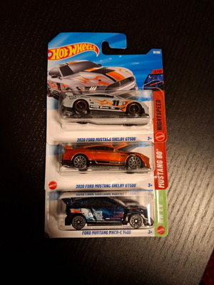 Ford Mustang σετ 3 καινούργια Hot Wheels 2025-2026