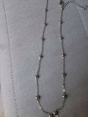 Silver necklace new with its tag