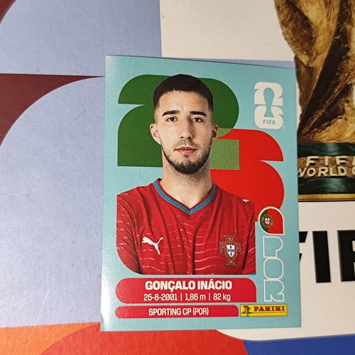 Goncalo Inacio World Cup 2026 Panini sticker new