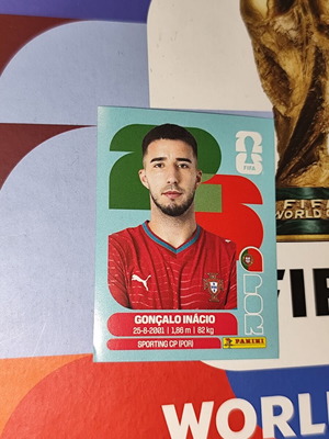 Goncalo Inacio World Cup 2026 Panini sticker new