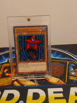 Star Boy Yu-Gi-Oh! card, old-school artwork