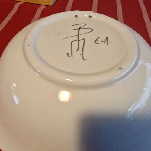 Ceramic bowl from Benaki Museum, new