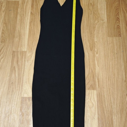 Black Midi Pencil Dress vintage, like new, size S