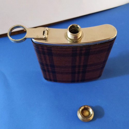 Stainless Steel Flask brown, like new