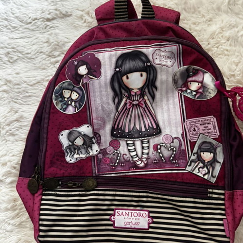 Santoro Gorjuss children's backpack used with padded straps