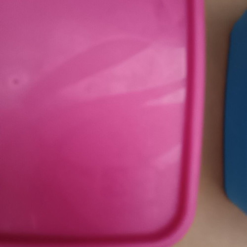 Set of 2 plastic tupper containers for toast like new