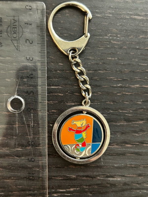 Olympic Games 2004 collectible keychain like new