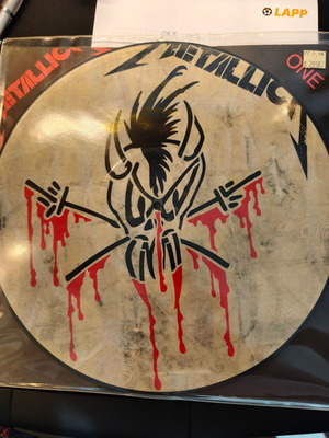 Metallica One 1994 Limited Edition Picture Disc βινύλιο 12" σαν καινούργιο