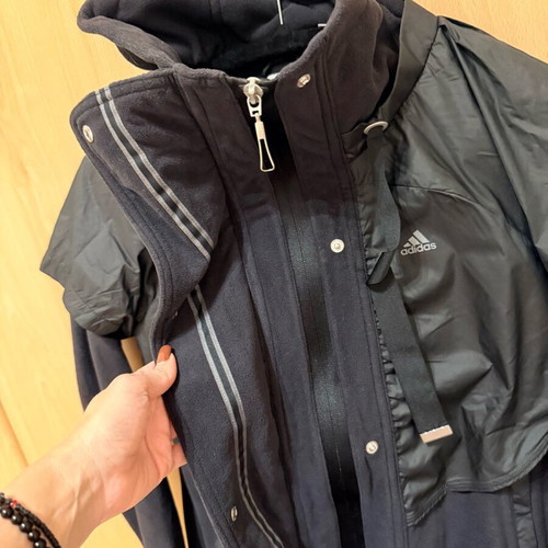 Adidas Running Jacket with Climawarm Technology like new, black