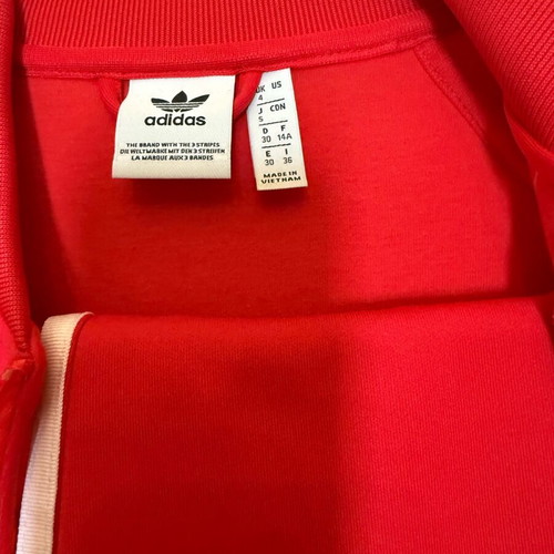 Adidas 2 pcs woman set like new, red, size S