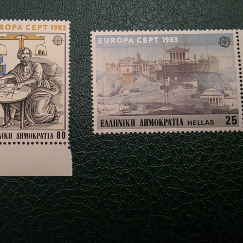 Stamps 41 unsealed from 1983 new from ELTA Greece