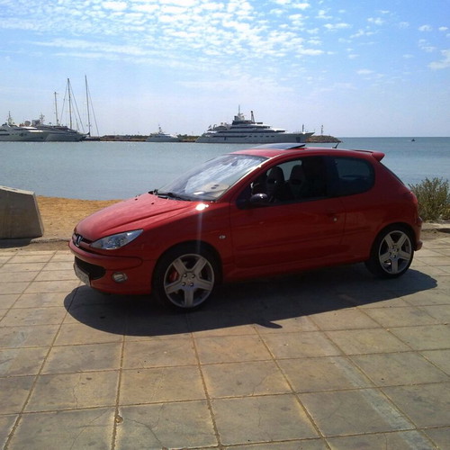 Peugeot 206 RC like new, 61,200 km, coupe sport, 2006