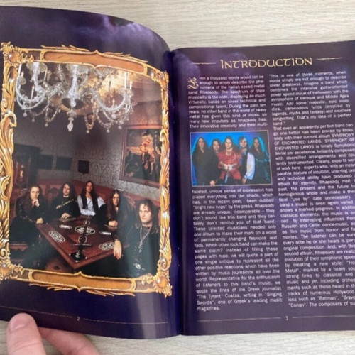 Rhapsody Symphony Of Enchanted Lands Box Set like new, metal