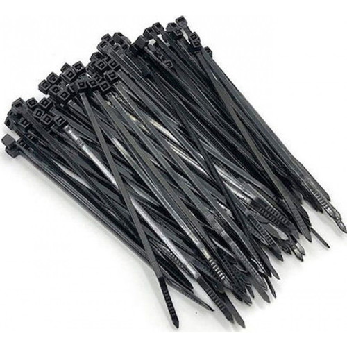 Black Cable Ties 5×400mm pack of 50 new
