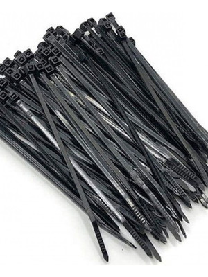 Black Cable Ties 5×400mm pack of 50 new