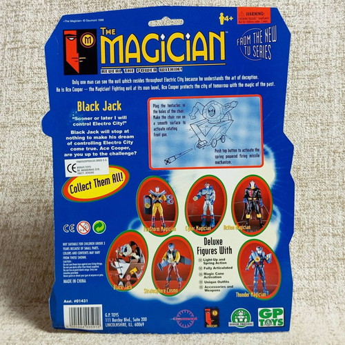 The Magician Black Jack figure with high-tech chair, GP Toys