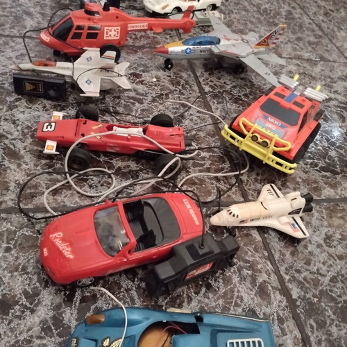 Vintage remote control toys collection used, 80s-90s lot