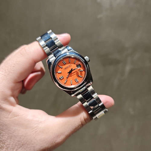 Dissoni Watch 2026 Quartz Movement Orange Dial Like New