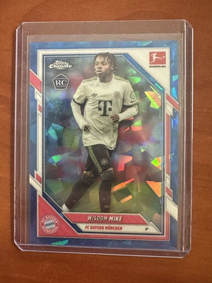 Topps Chrome Bundesliga Wisdom Mike RC card