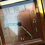  Σπάνιο Ρολόι-Ξυπνητήρι Αρτ Ντεκό Lecoultre δεκαετίας 1930